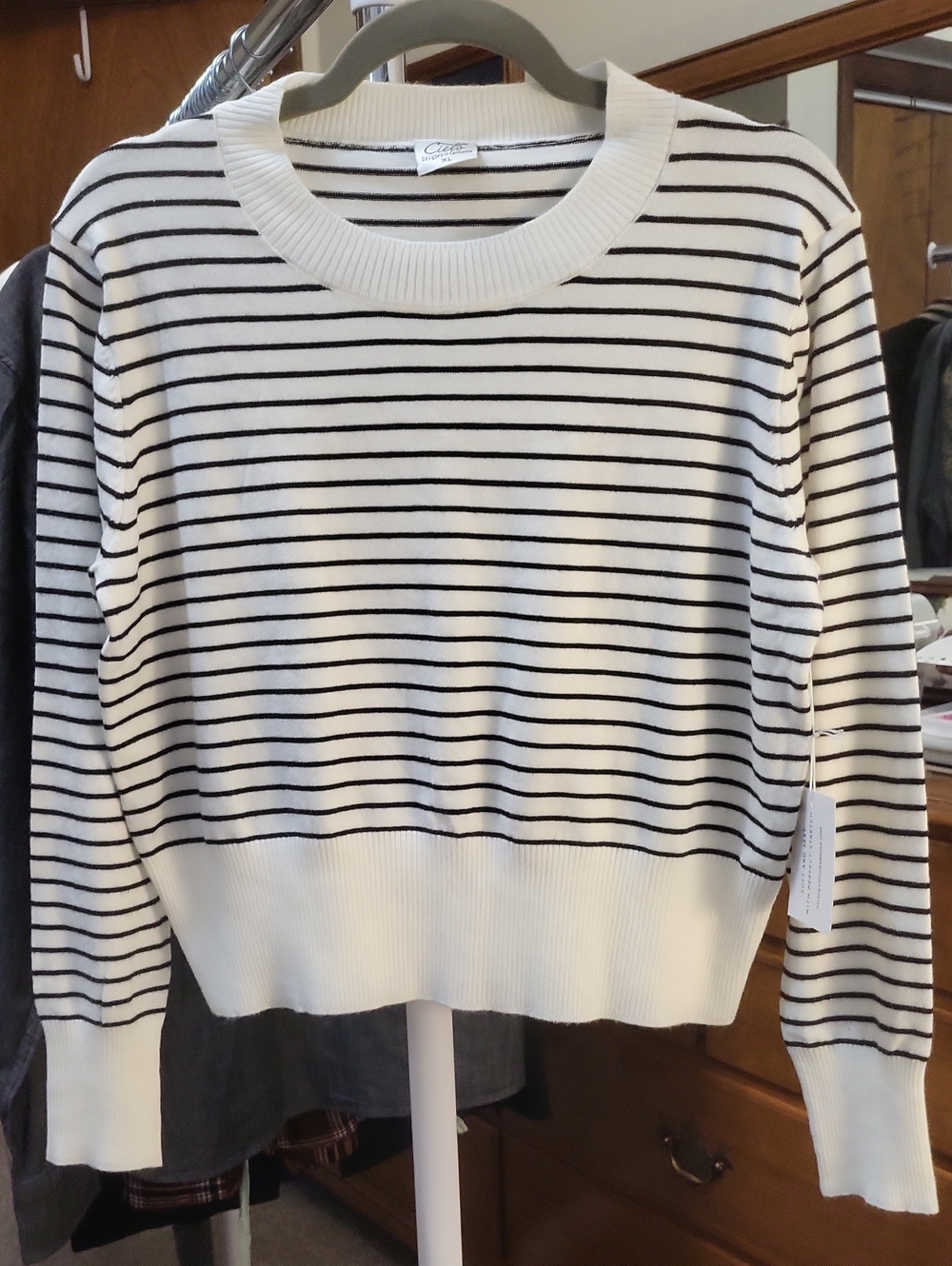 Cielo CLASSIC Striped Sweater Size XL